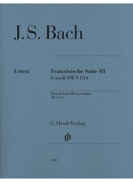 French Suite III b minor BWV 814